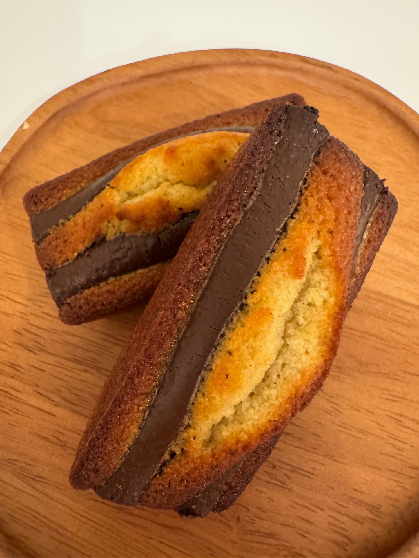 2. Chocolate Stick Financier